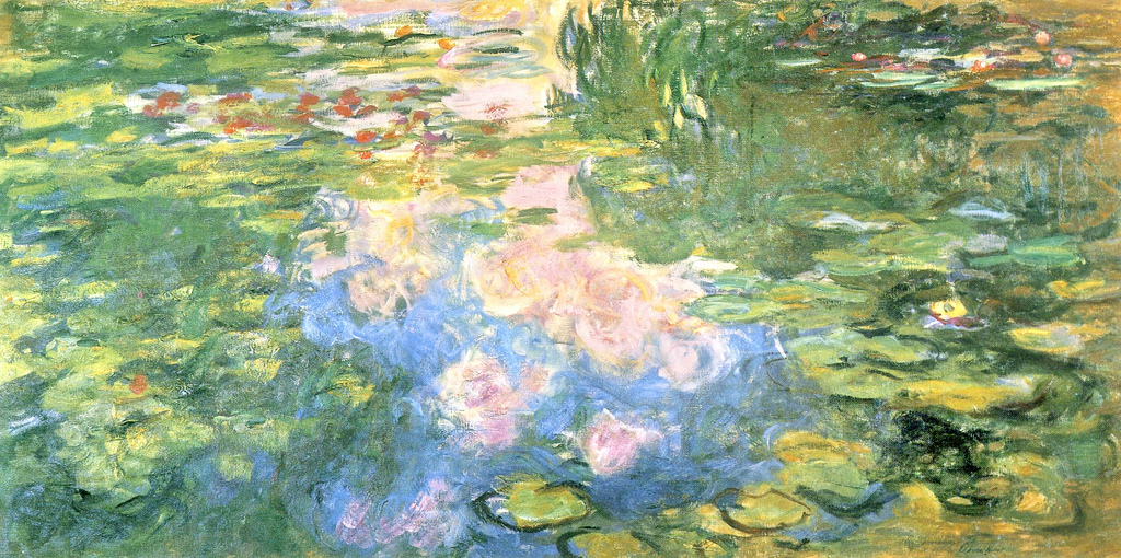 1024x510 The Most Expensive Paintings By Claude Monet. - Famous Pond Painting