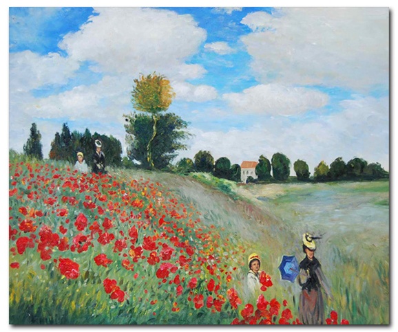 Famous Poppies Painting at PaintingValley.com | Explore collection of ...