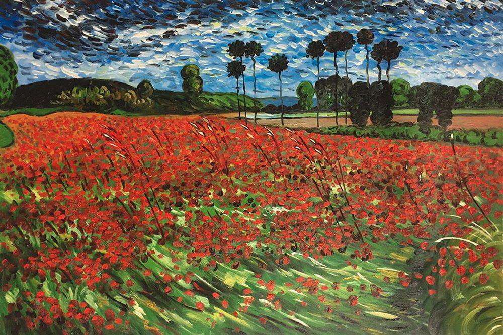 Famous Poppies Painting at PaintingValley.com | Explore collection of ...