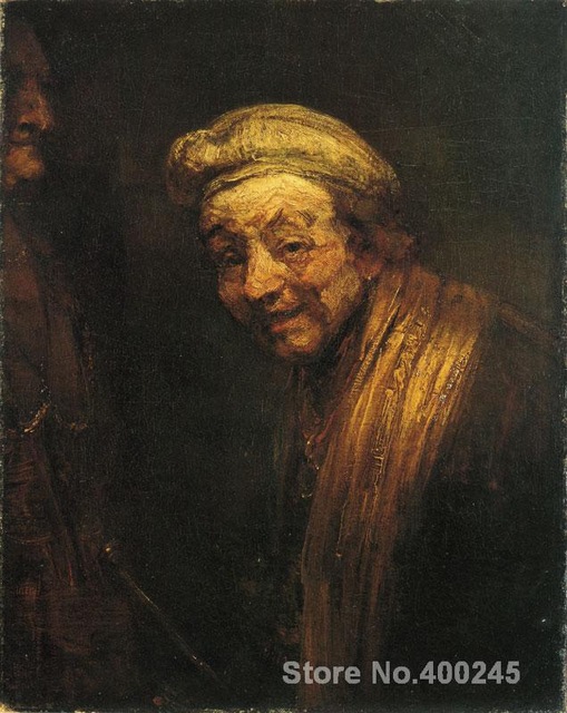 509x640 Famous Portrait Rembrandt Van Rijn Self Portrait As Zeuxis - Famous Portrait Painting