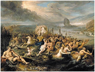 330x250 Poseidon, Greek God Of The Sea, Floods And Earthquakes - Famous Poseidon Painting