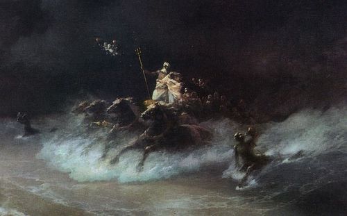 500x311 The 102 Best Ivan Konstantinovich Aivazovsky Images - Famous Poseidon Painting