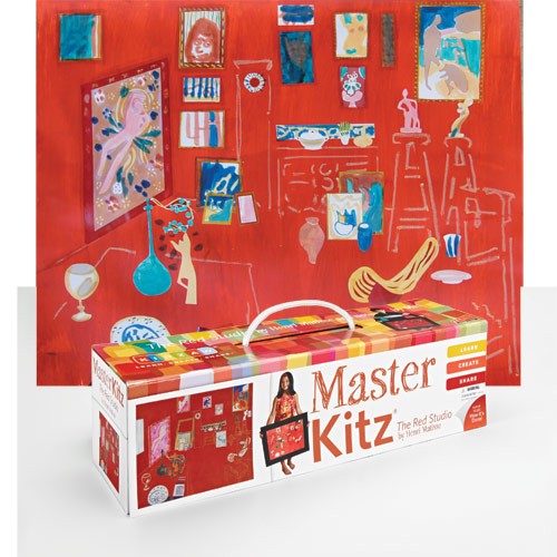 500x500 Famous Painting Art Kit - Famous Red Painting