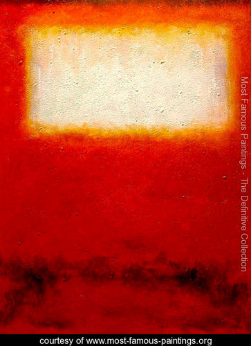 363x500 Showroomwhite Over Red 2 - Famous Red Painting