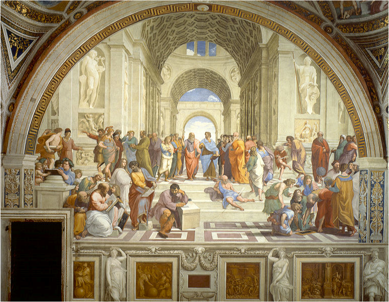 775x601 Keeping The Faith Raphael's The School Of Athens - Famous Religious Painting