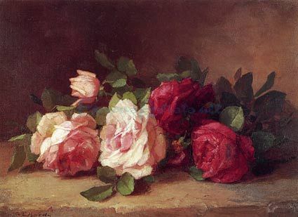 425x309 Gallery For Gt Paintings Of Roses By Famous Artists Raquel - Famous Rose Painting
