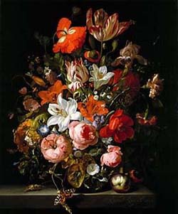 250x301 Rose Art From Famous Paintings Of Old! International - Famous Rose Painting