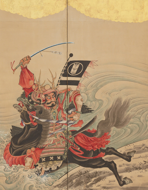 481x615 The Flowering Of Edo Period Painting The Metropolitan Museum Of Art - Famous Samurai Painting