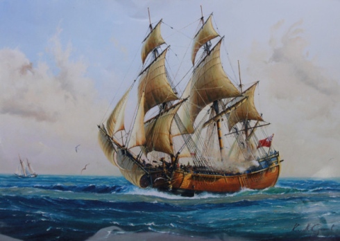 490x348 All - Famous Ship Painting