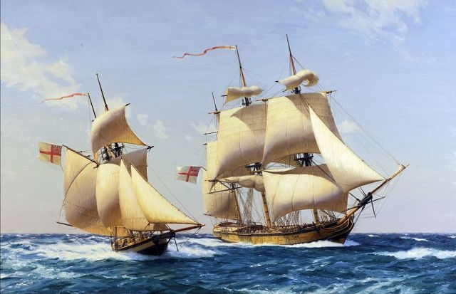 640x413 Bermuda's Foreign Artists And Illustrators Of Yesteryear - Famous Ship Painting