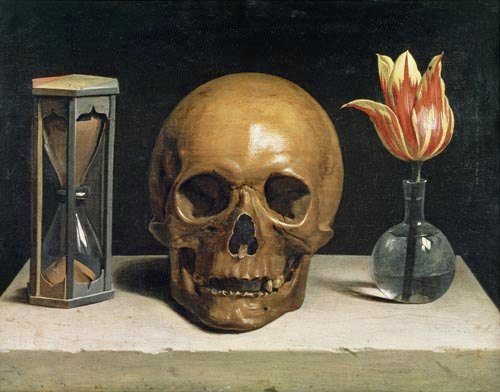 500x392 Memento Mori Art The Art Of Manliness - Famous Skull Painting