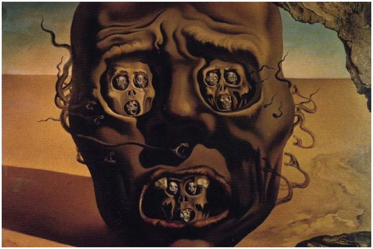 1200x800 Terrifying And Dark Paintings By Famous Artists Widewalls - Famous Skull Painting