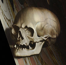 220x217 The Ambassadors (Holbein) - Famous Skull Painting