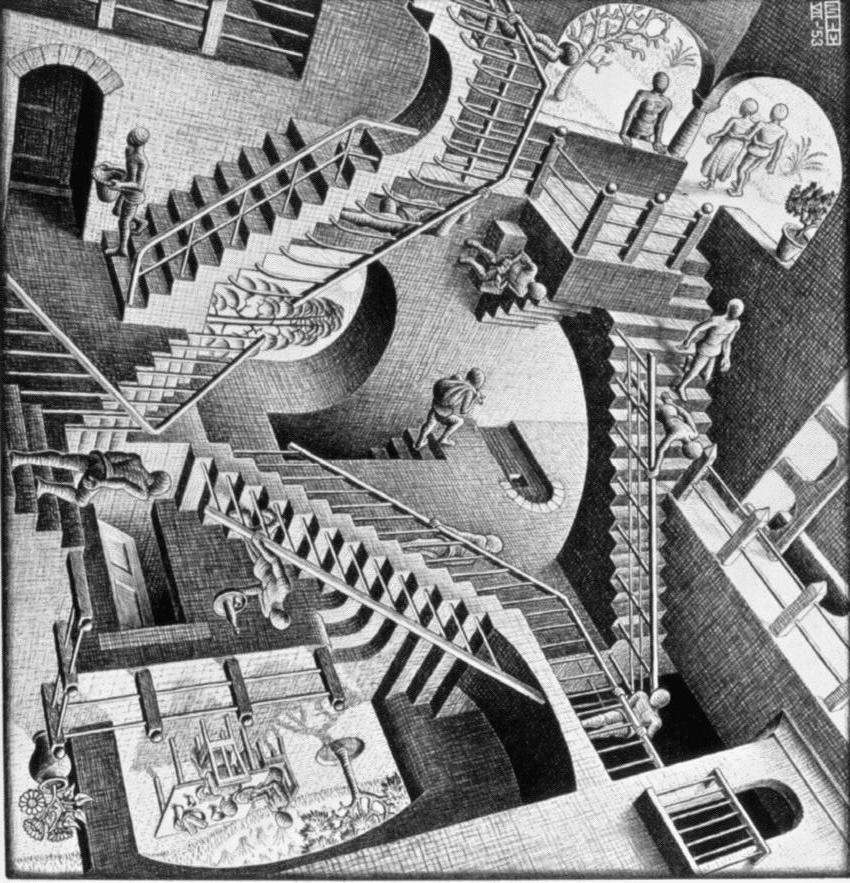 850x883 February 2011 Family Friendly Daddy Blog - Famous Staircase Painting