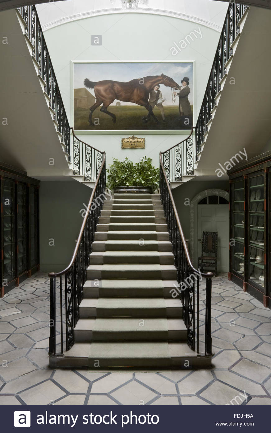 872x1390 The Staircase, Designed By George Dance, - Famous Staircase Painting