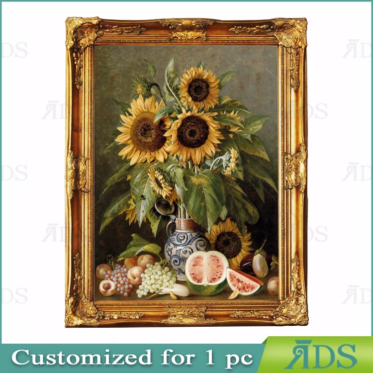 750x750 Famous Sunflower Oil Painting On Canvas - Famous Sunflower Painting