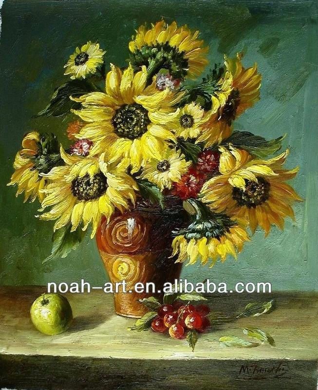 653x800 Sunflower Artwork Famous Paintings For Home Decor Buy Painting - Famous Sunflower Painting