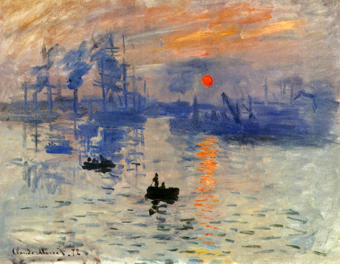 690x537 Demystifying Claude Monet's Masterpiece - Famous Sunrise Painting