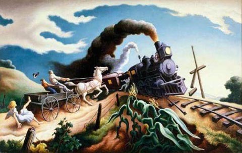480x303 Digication E Portfolio Natalia Da Silva Iseach Paper - Famous Train Painting