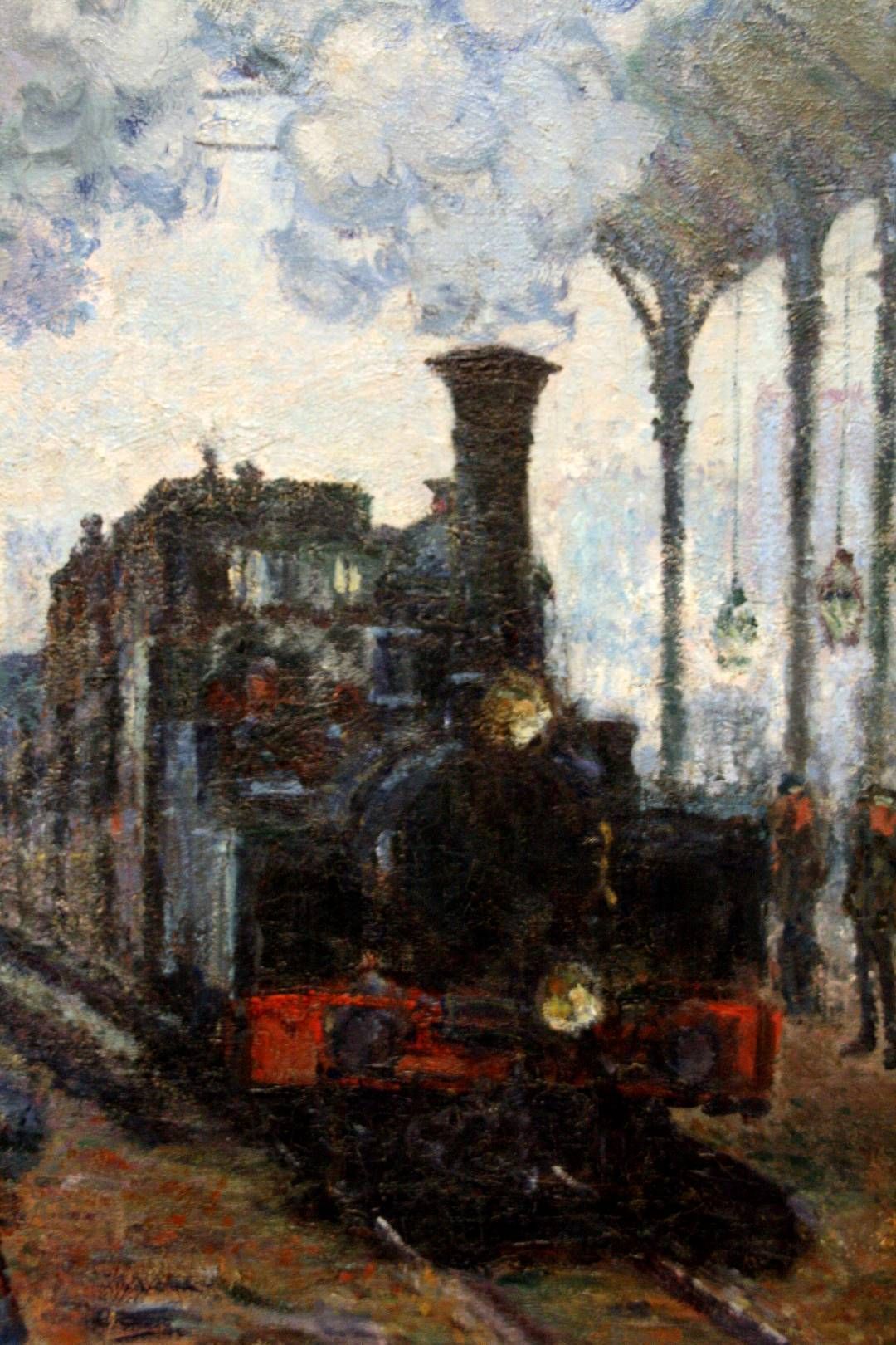 1080x1620 Claude Monet The Painter Who Stopped The Trains - Famous Train Painting