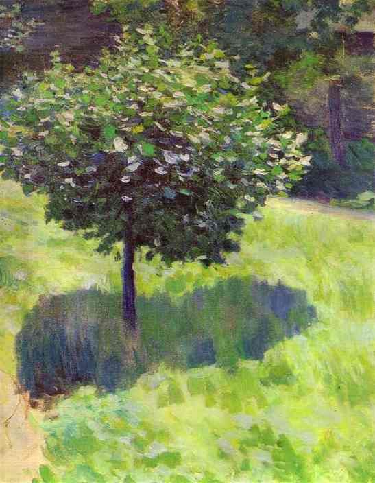 547x704 Viktor Borisov Musatov Lovely Art - Famous Tree Painting