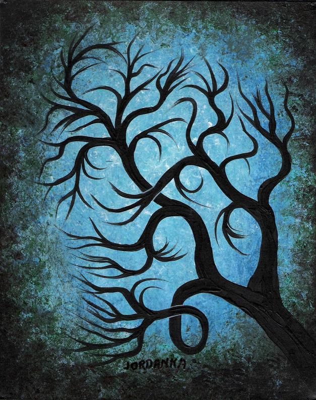627x793 Tree Paintings Famous Artists My Dream Ink - Famous Tree Painting