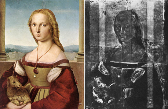 550x359 That Unicorn Is Really A Lap Dog The Secret Details In 4 Classic - Famous Unicorn Painting