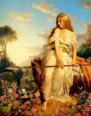 308x394 Valkyries ~ Valhalla - Famous Valkyrie Painting