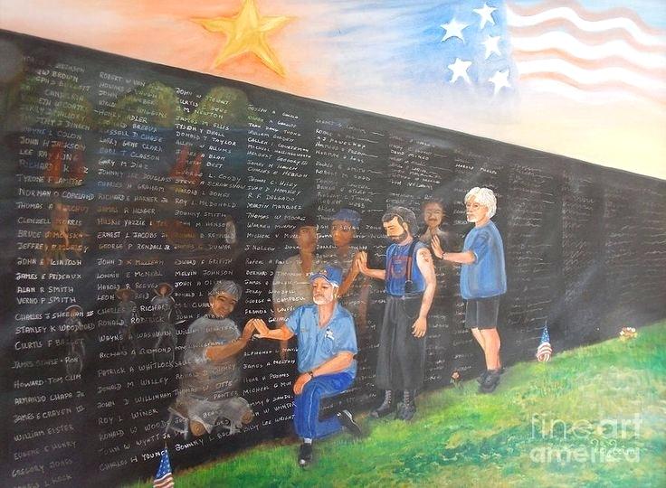 736x540 Viet Nam Wall Painting Sampans Tom Landscape Urban Landscape - Famous Vietnam Wall Painting