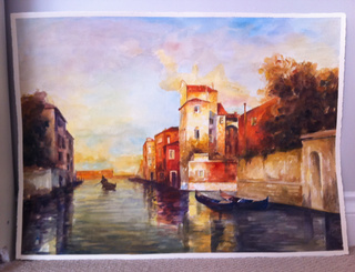 320x245 My Teacher Challenged Me To Paint A Watercolor Version Of A Famous - Famous Watercolor Painting