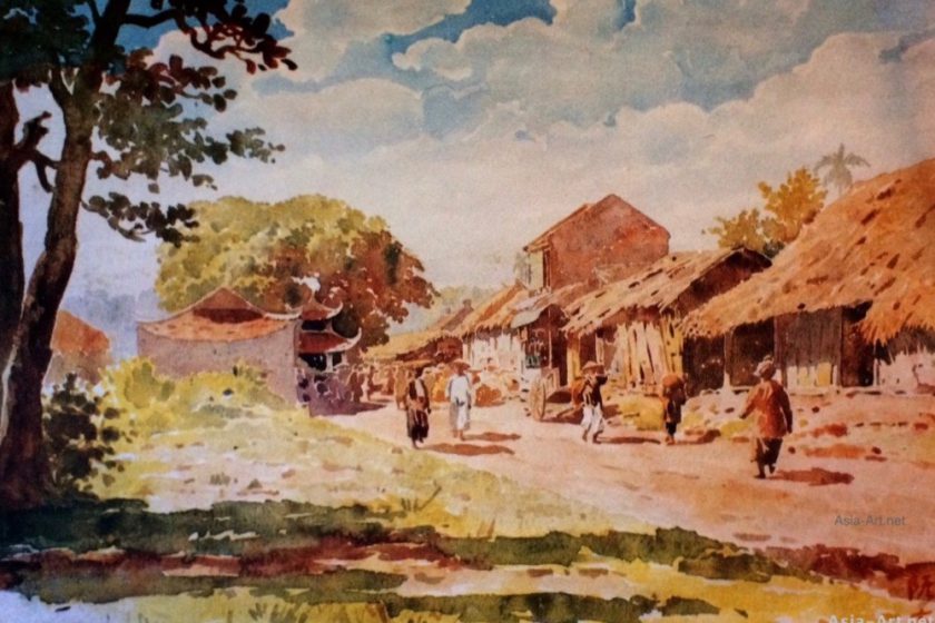 840x560 Vietnamese Famous Watercolor Artists Asia - Famous Watercolor Painting