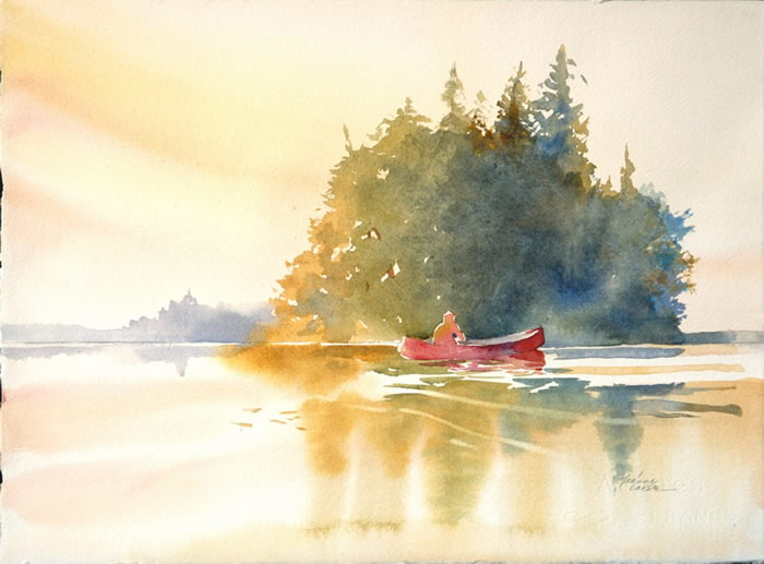 700x517 Famous Watercolor Artist Jeanne Larson Gallery Landscape 61619 - Famous Watercolor Painting