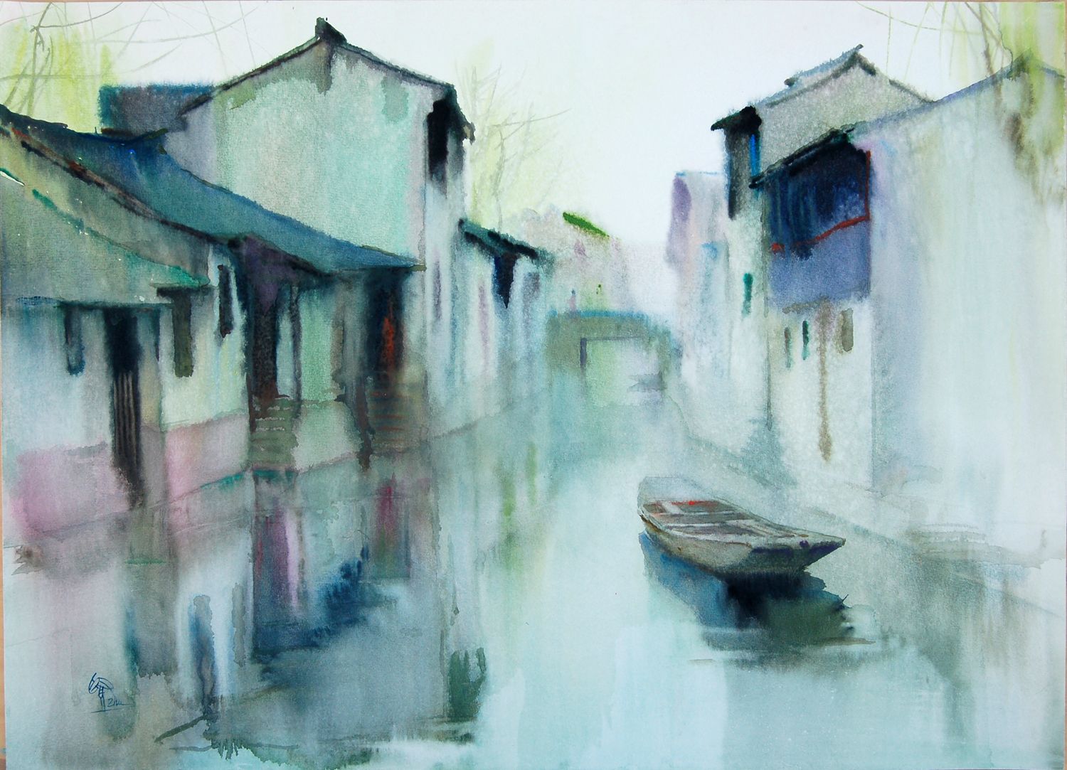 1500x1083 Watercolor Paintings Chinese Watercolor Art Society Houston - Famous Watercolor Painting