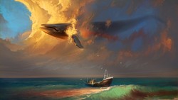 250x141 Famous Whale Paintings - Famous Whale Painting