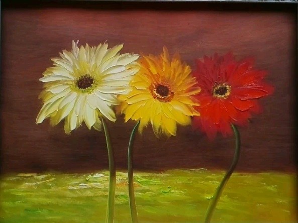 593x444 Beautiful Flowers 2019 Famous Flower Artists Beautiful Flowers - Famous Yellow Flower Painting