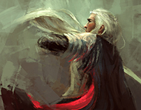 202x158 Digital Painting - Fan Art Painting