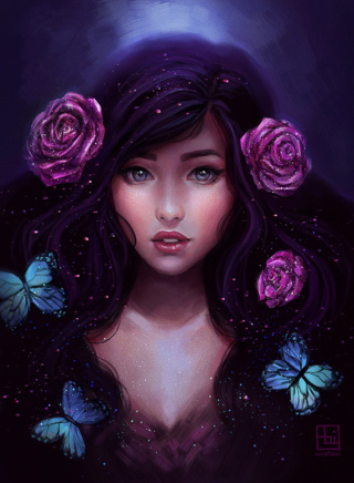 320x436 Liked Drawings By Renad2006 - Fan Art Painting