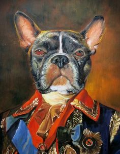 236x302 King Charles Cavalier Art Scarface Painting Dog Spaniel Pet Gift - Fancy Dog Painting