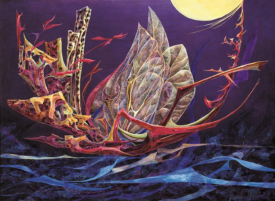 900x659 Flight Of Fancy Painting By Charles Cater - Fancy Painting