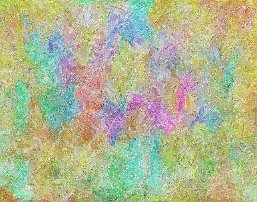 900x707 Fantasia Painting Painting By Don Wright - Fantasia Painting