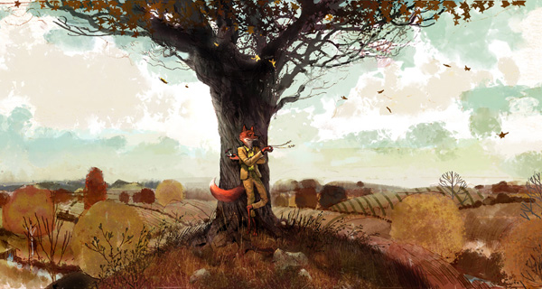 600x320 The Tampopo Post Fantastic Mr. Fox - Fantastic Mr Fox Painting