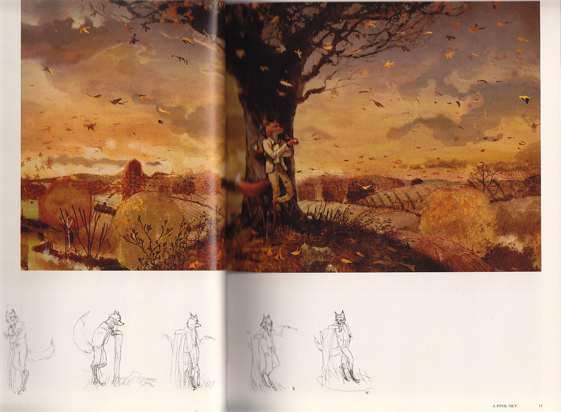 1149x843 The Making Of Fantastic Mr. Fox. Part 1 Nouvellegamine - Fantastic Mr Fox Painting