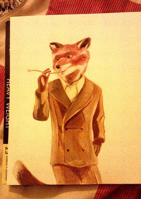 Elisabeth Lee Fantastic Mr Fox Painting Things To Wear - Fantastic Mr Fox.....