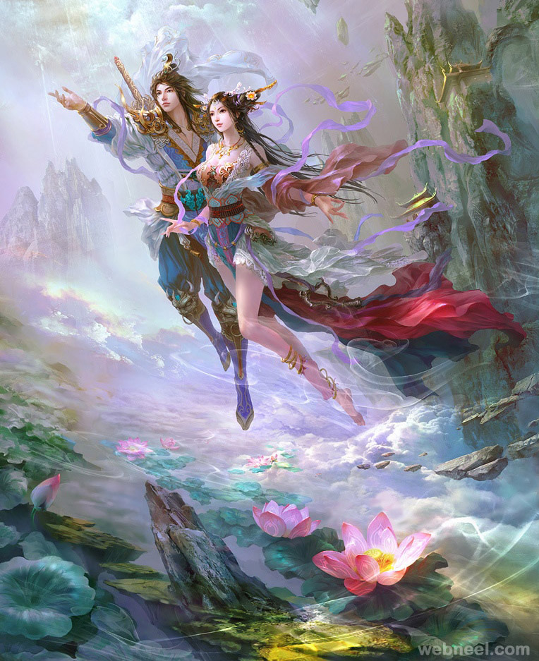 764x937 25 Beautiful And Stunning Fantasy Art Works For Your Inspiration - Fantasy Art Painting