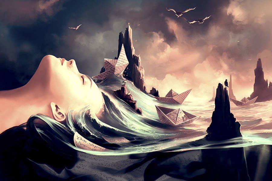 900x600 Surreal Fantasy Digital Paintings Digital Paintings, Fantasy - Fantasy Digital Painting