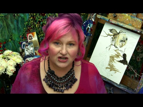 480x360 Fantasy Dragon Forest And Fairy Landscape Painting - Fantasy Fairy Painting