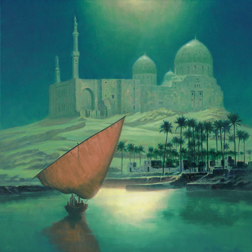 500x500 How To Paint A Fantasy Landscape Part 1 - Fantasy Landscape Painting