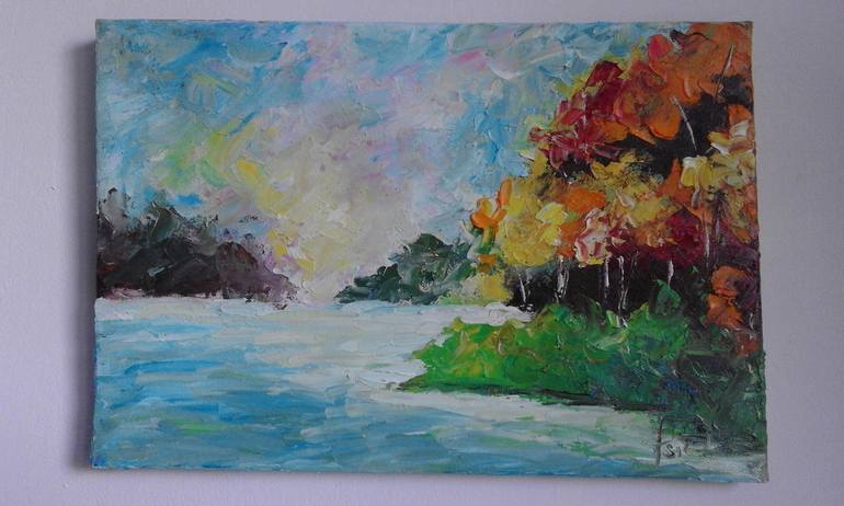 770x462 Saatchi Art - Fantasy Landscape Painting