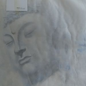 300x300 Far East Collection Other New Blue Diety Oil Painting Poshmark - Far East Collection Oil Painting