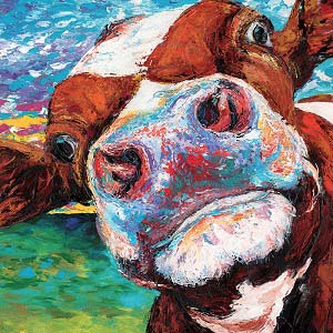 300x300 Farm Animals Art Prints Icanvas - Farm Animal Painting